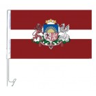 Autoflagge "Lettland", 30 x 45 cm, FA-0006