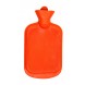 Wärmflasche Gummi mit Lamellen ca. 1,75 L, orange