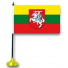 Флажок на стол "Литва" с подставкой
