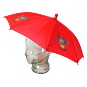 Regenschirm für den Kopf "USSR"