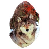 Магнит "Волк", 5 x 8 см