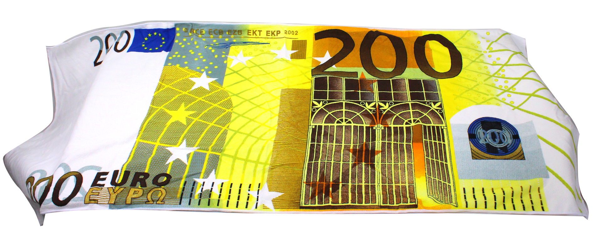70 x 140 cm Badetuch Handtuch Strandtuch Badetuch mit Geld Motiv Saunatuch Euro 